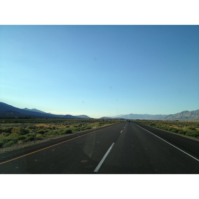 Driving to Mammoth
